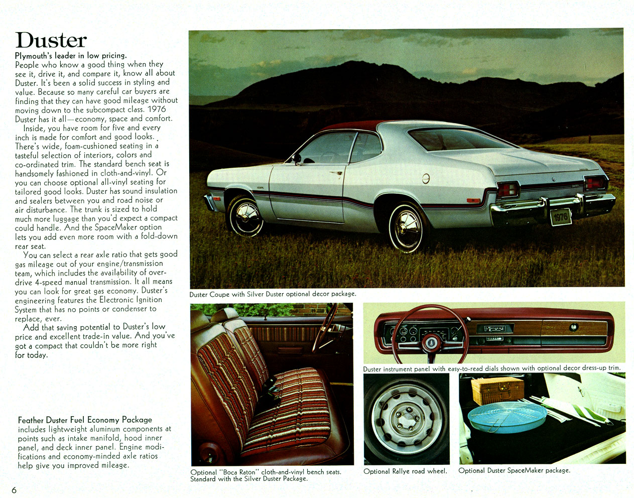 1976 Chrysler Plymouth Brochure Page 6